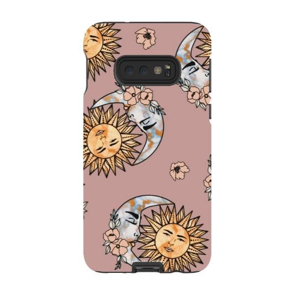 Muted Sun Moon Tough Phone Case