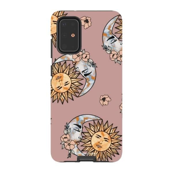 Muted Sun Moon Tough Phone Case