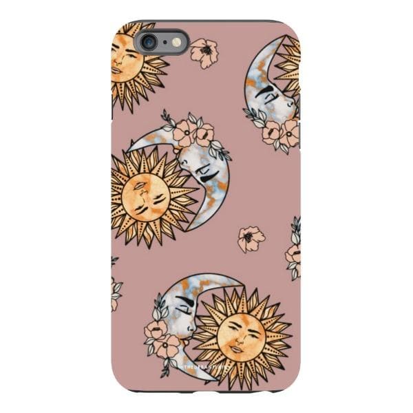 Muted Sun Moon Tough Phone Case