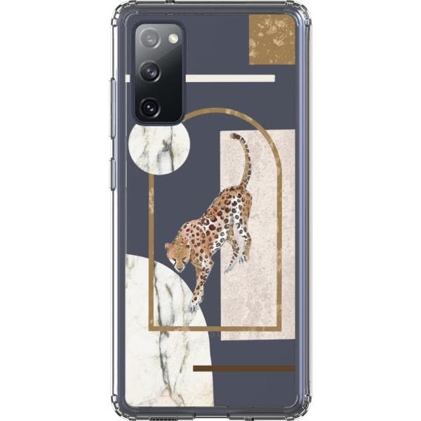 Pale Modern Boho Shapes Clear Phone Cases