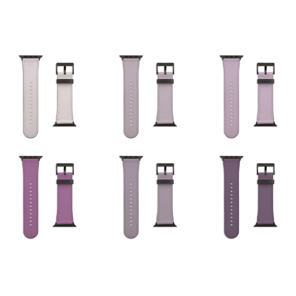 Solid Purple Apple Watch Bands