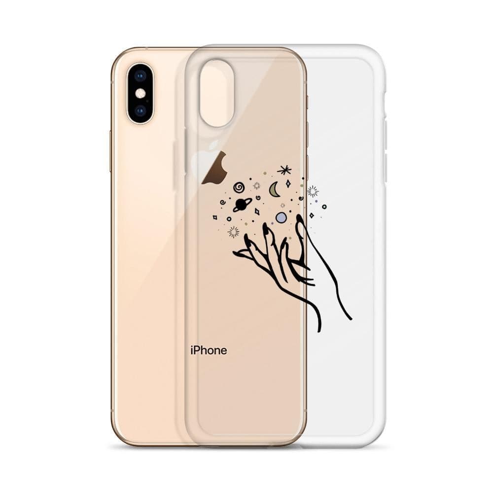 Space Magic Clear Phone Case