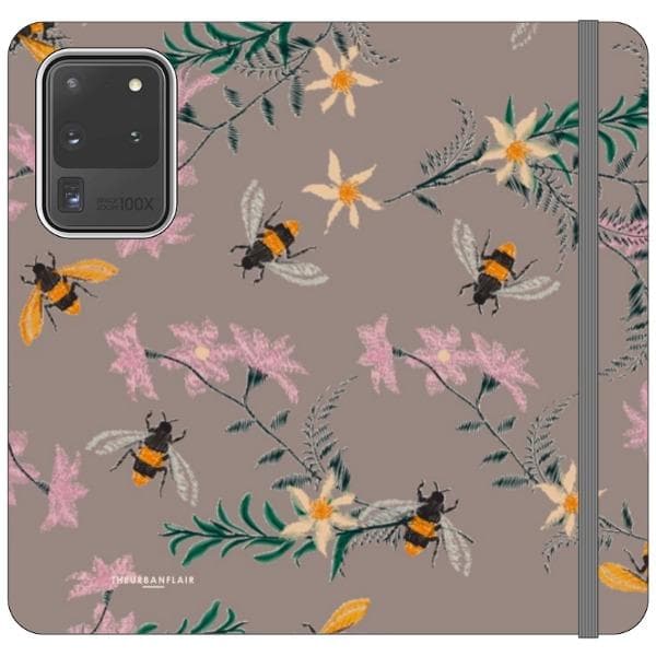 Vintage Bees Wallet Phone Case