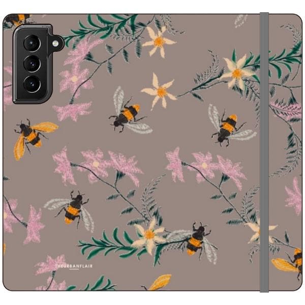 Vintage Bees Wallet Phone Case