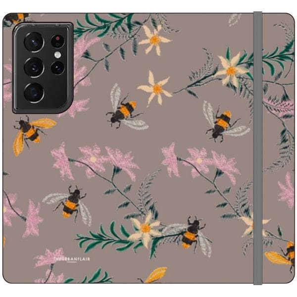 Vintage Bees Wallet Phone Case