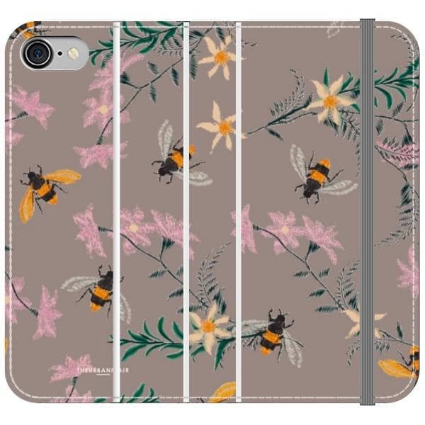 Vintage Bees Wallet Phone Case