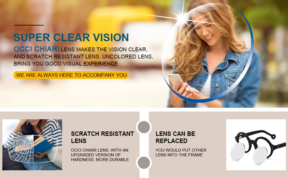 Blue Light Reading Glasses Sturdy Readers for Women nerd detail