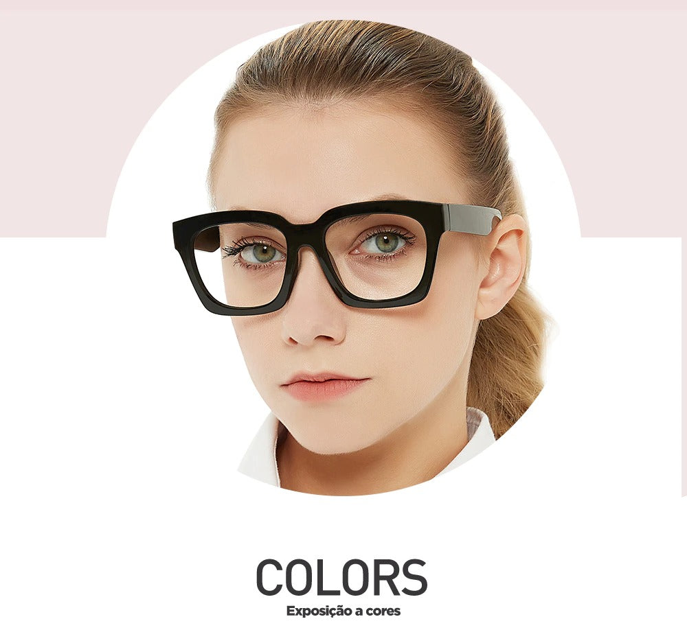 women's oversized eyeglasses