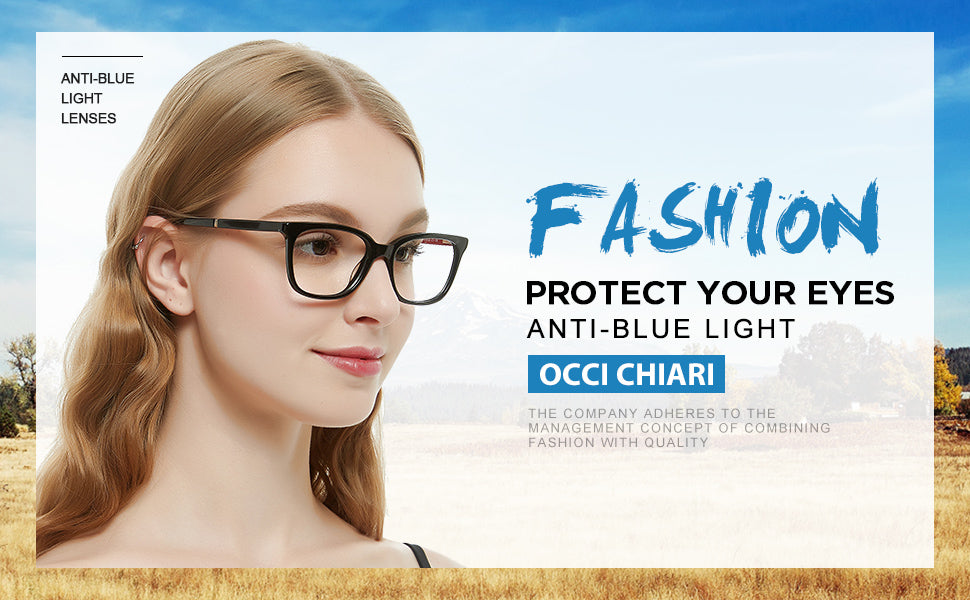 Women Rectangle Stylish prescription Eyewear Frame