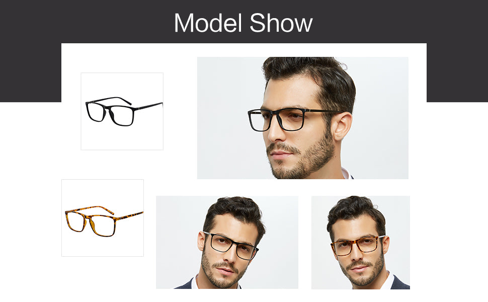 OCCI CHIARI Reading Glasses Men's Large Reader Durable Spring Hinge detail 2
