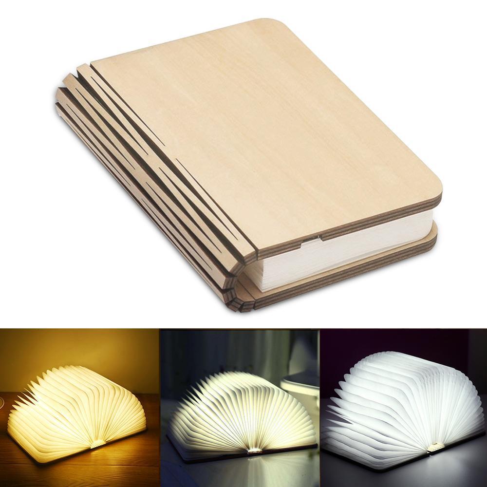 Foldable Accordion Book Lamp
