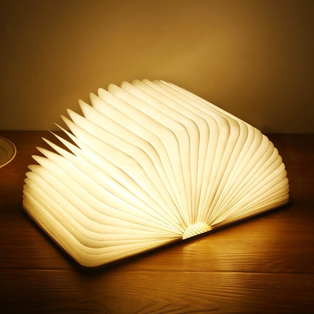 Foldable Accordion Book Lamp