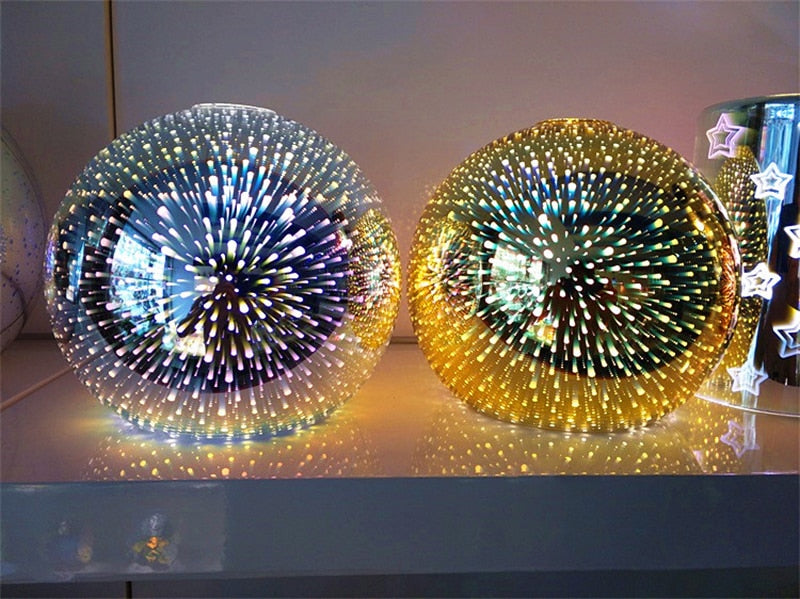 3D Colorful Firework Chandelier