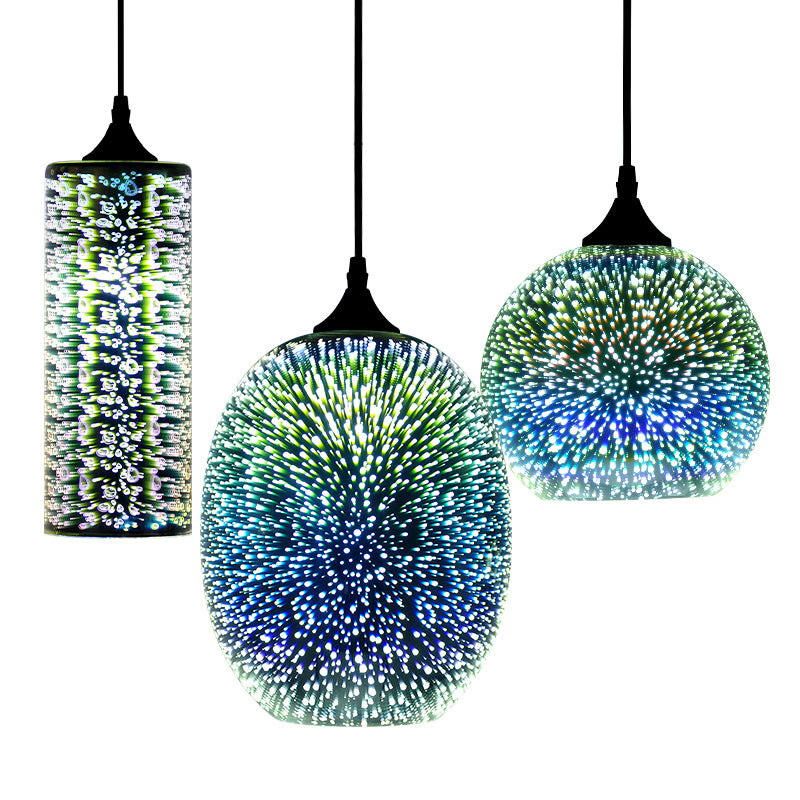 3D Colorful Firework Chandelier