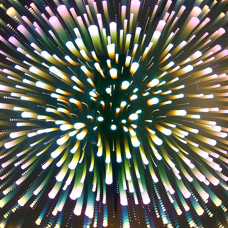 3D Colorful Firework Chandelier