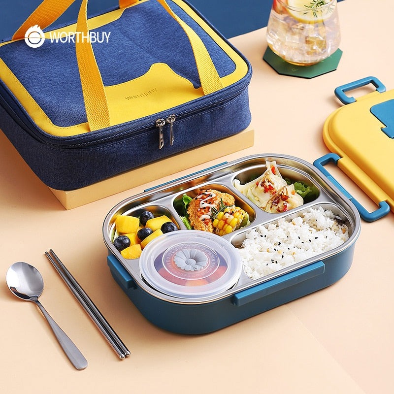 Japanese Stainless Steel Bento Lunch Box