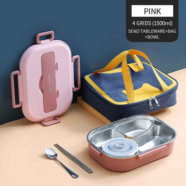 Japanese Stainless Steel Bento Lunch Box