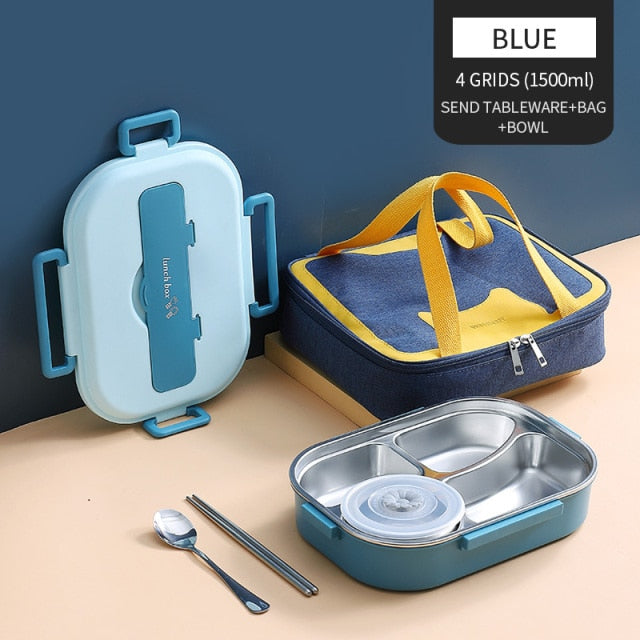 Japanese Stainless Steel Bento Lunch Box