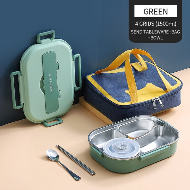 Japanese Stainless Steel Bento Lunch Box