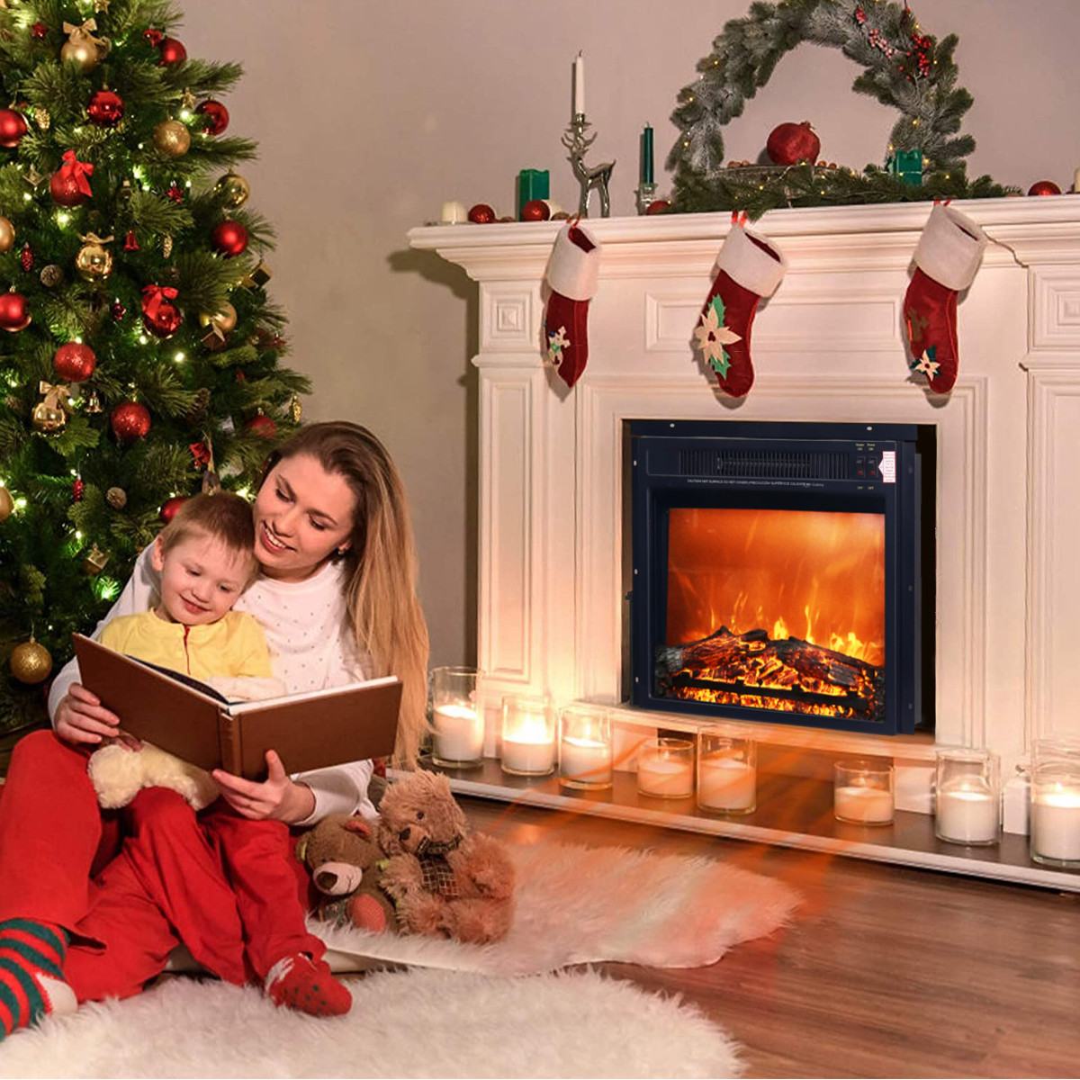 Electric Fireplace Insert