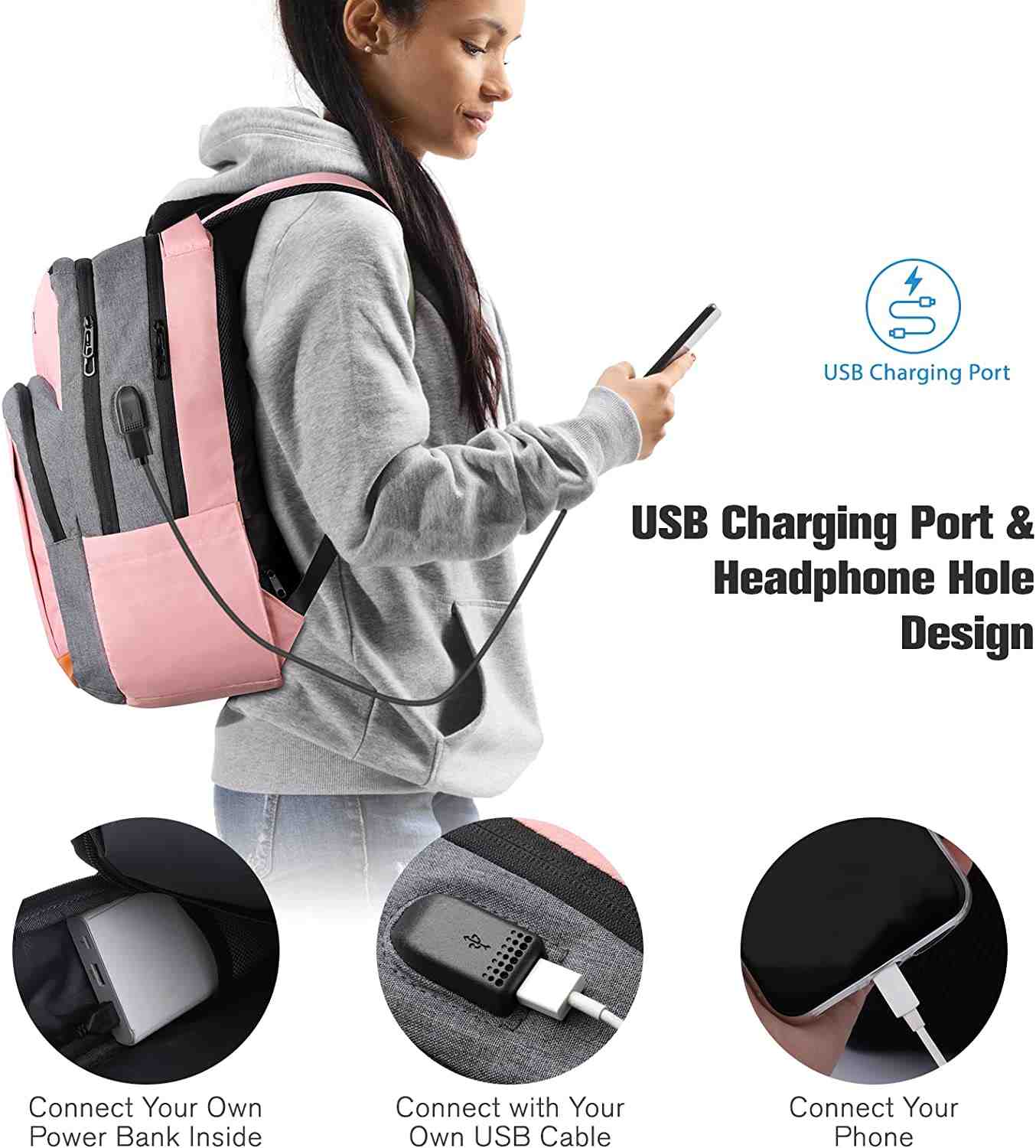 Schulrucksack Mädchen Teenager