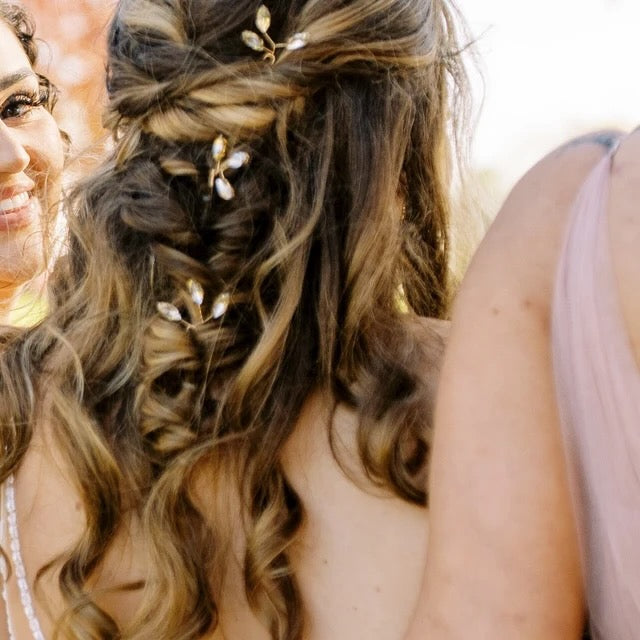 Crystal Hair pins - Lauren