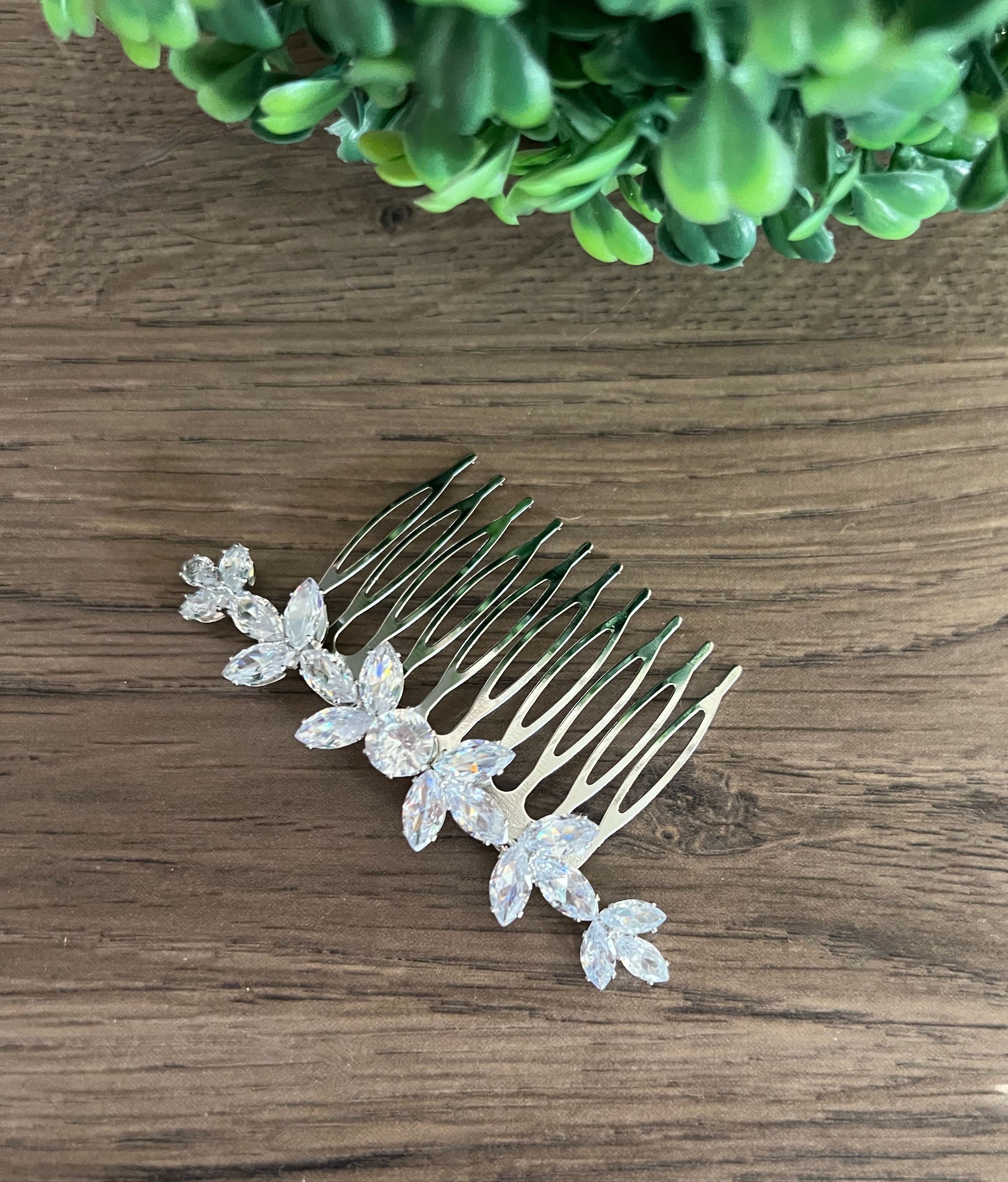 Crystal Bridal Hair comb - Alexis