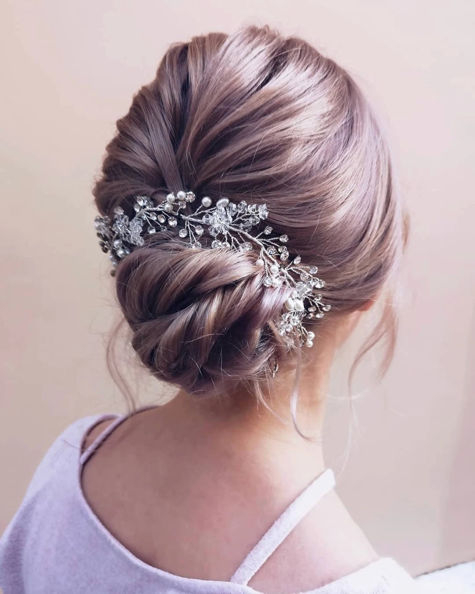 Renee - Bridal hair piece