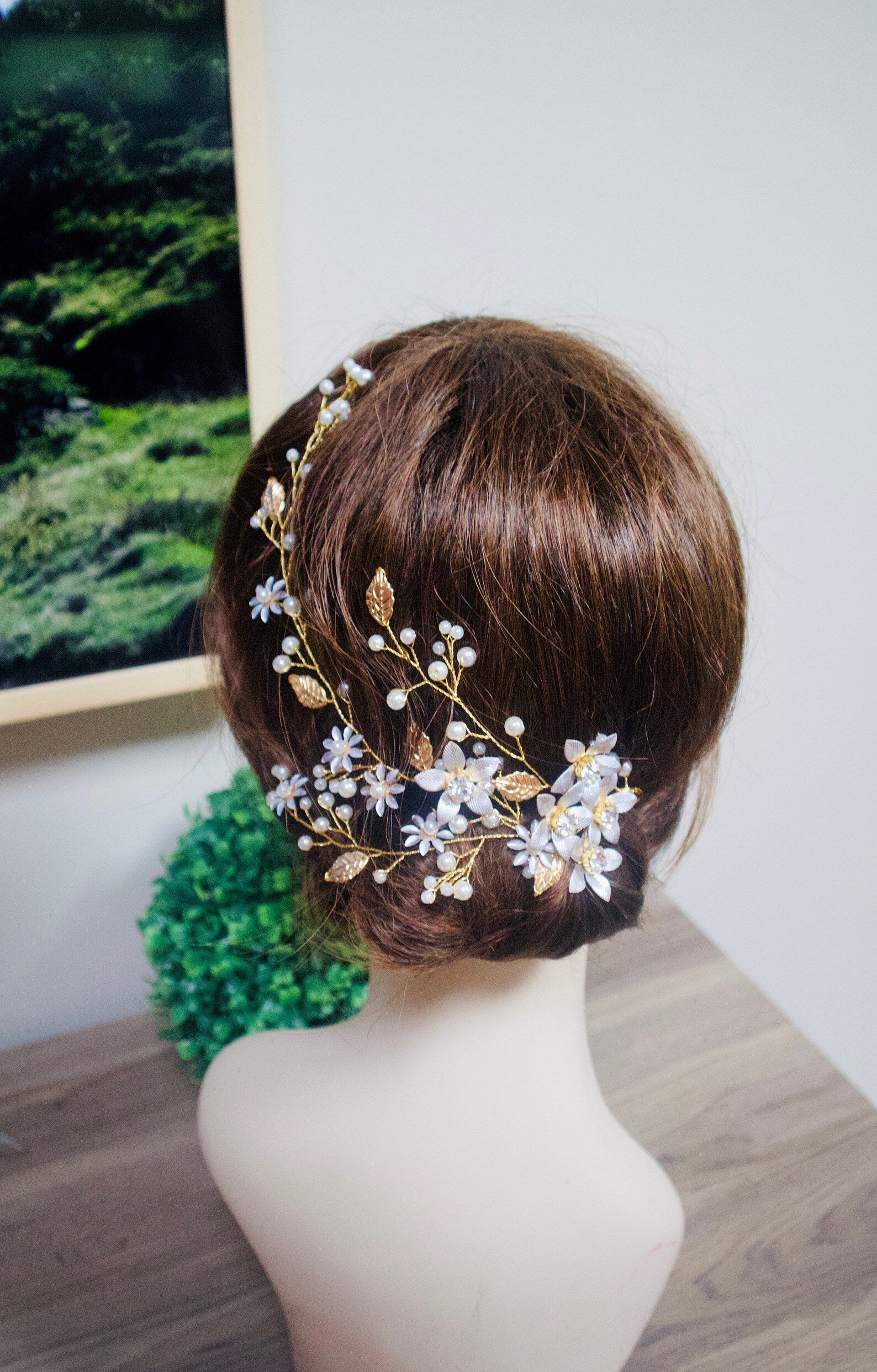 Alexis - Bridal Hair Piece