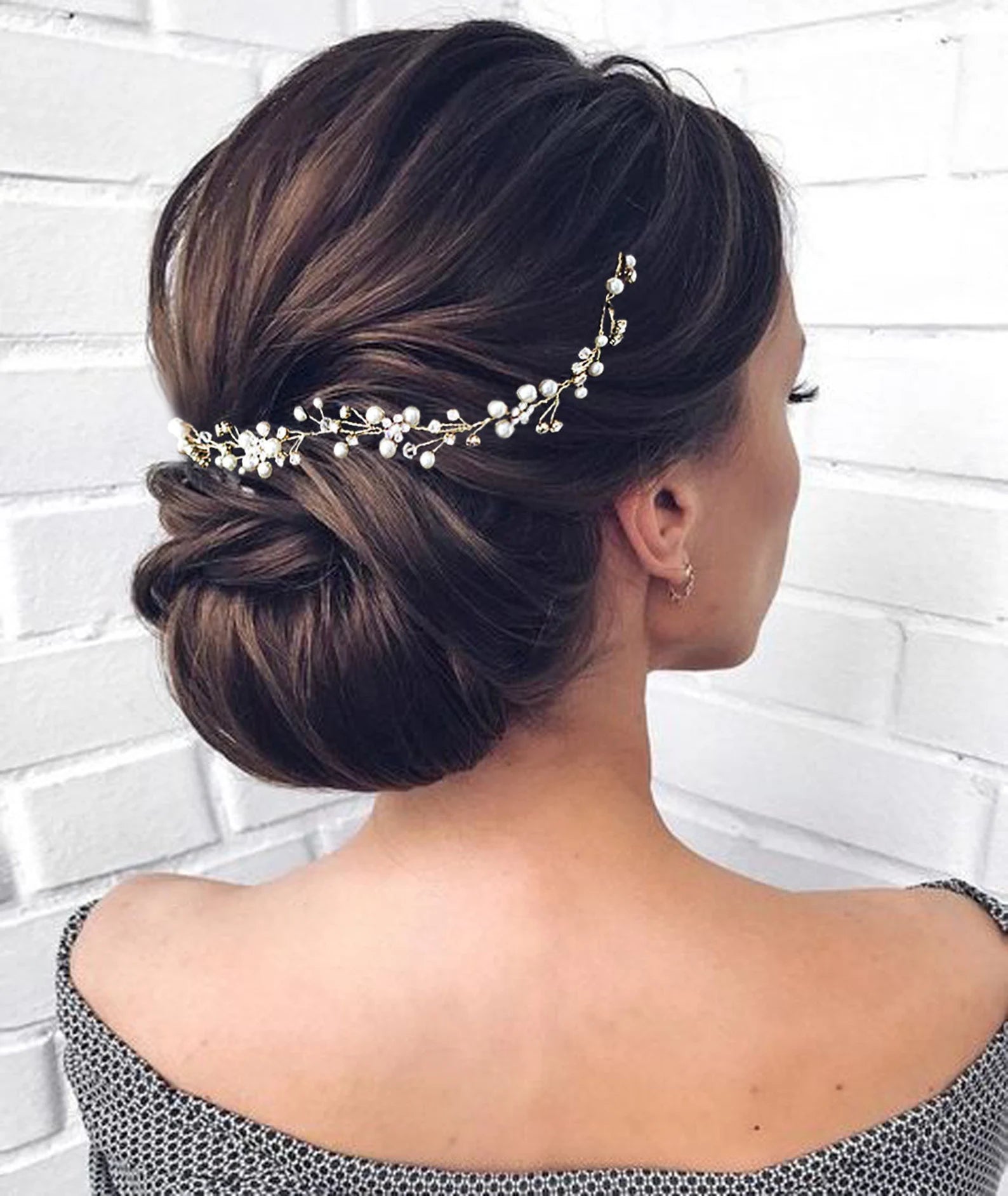 Melinda - Bridal hair piece