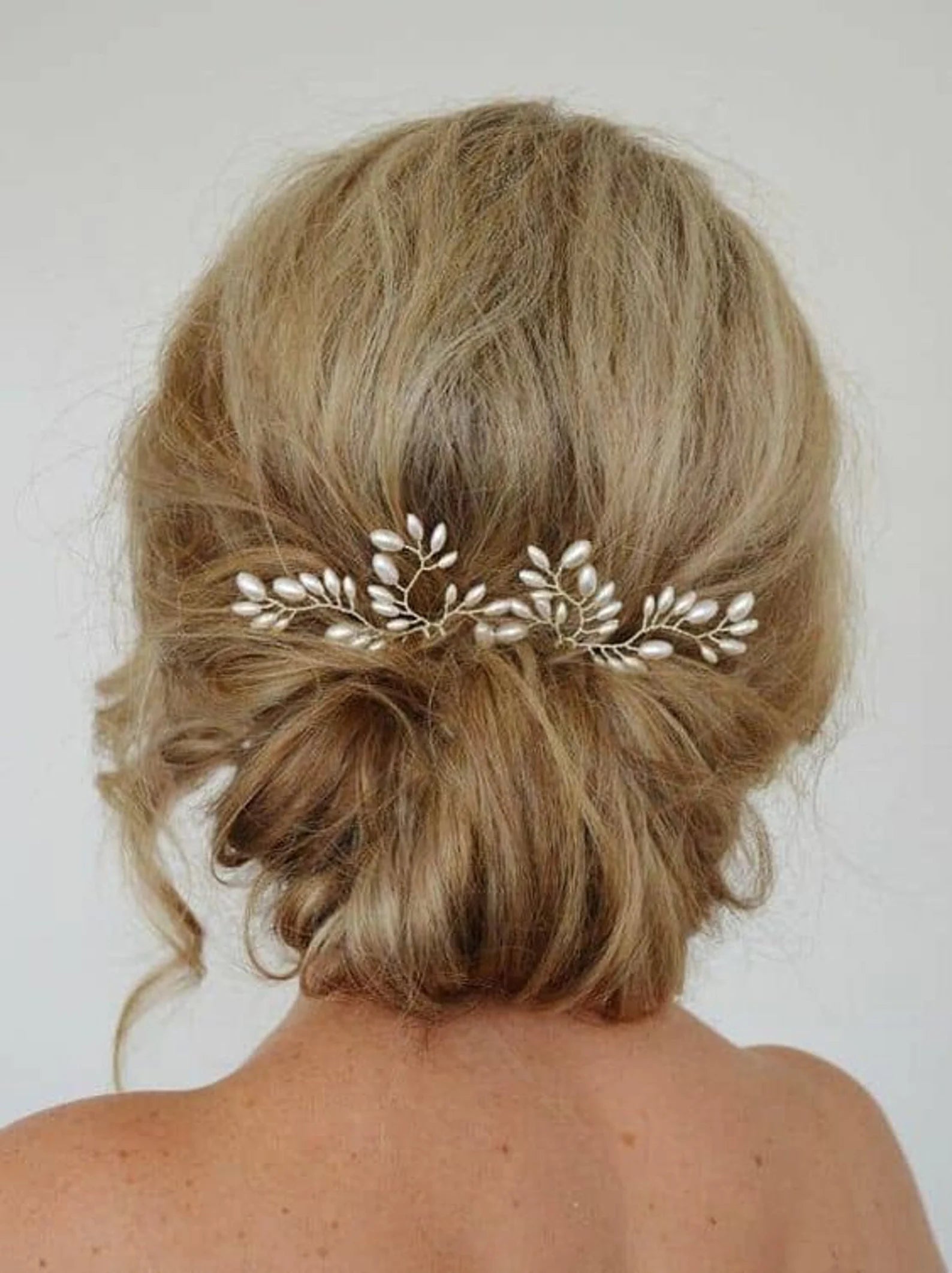 Pearl Bridal hair pins - Danielle