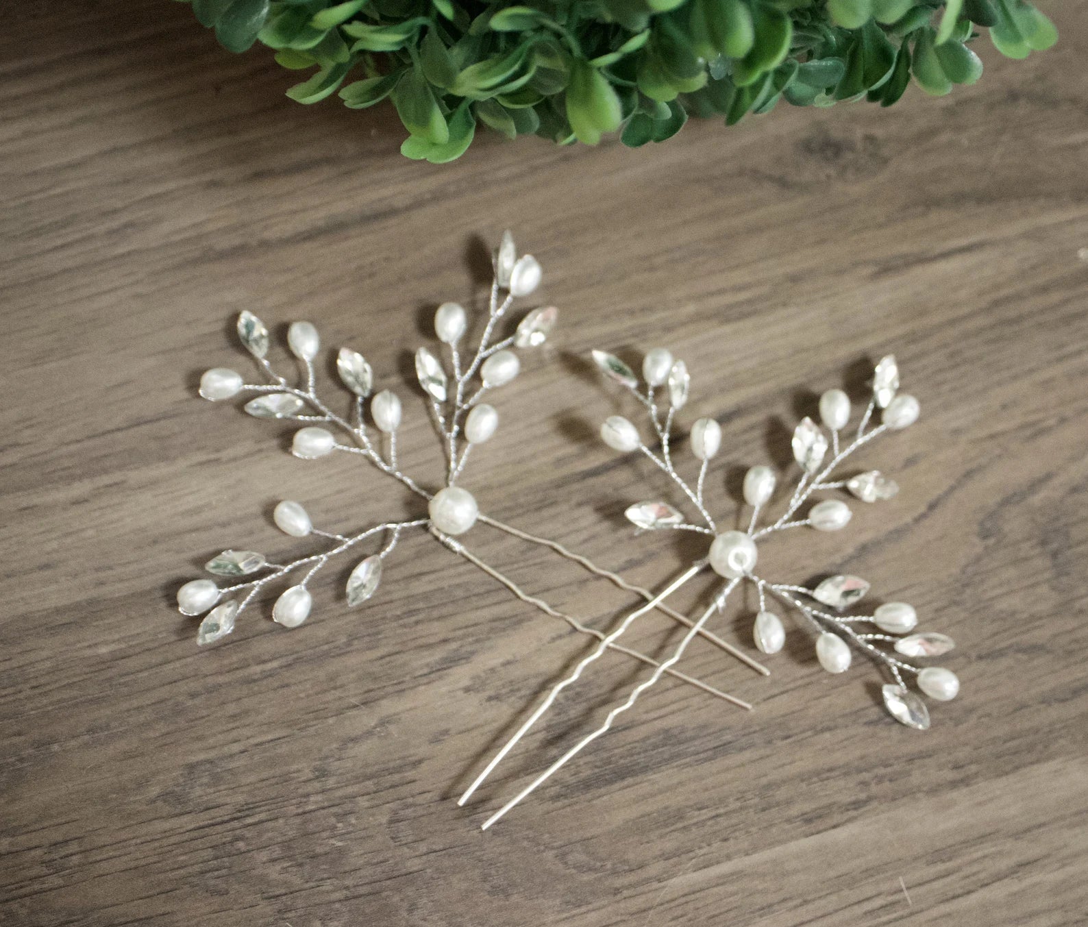 Wedding hair pins - Shannon