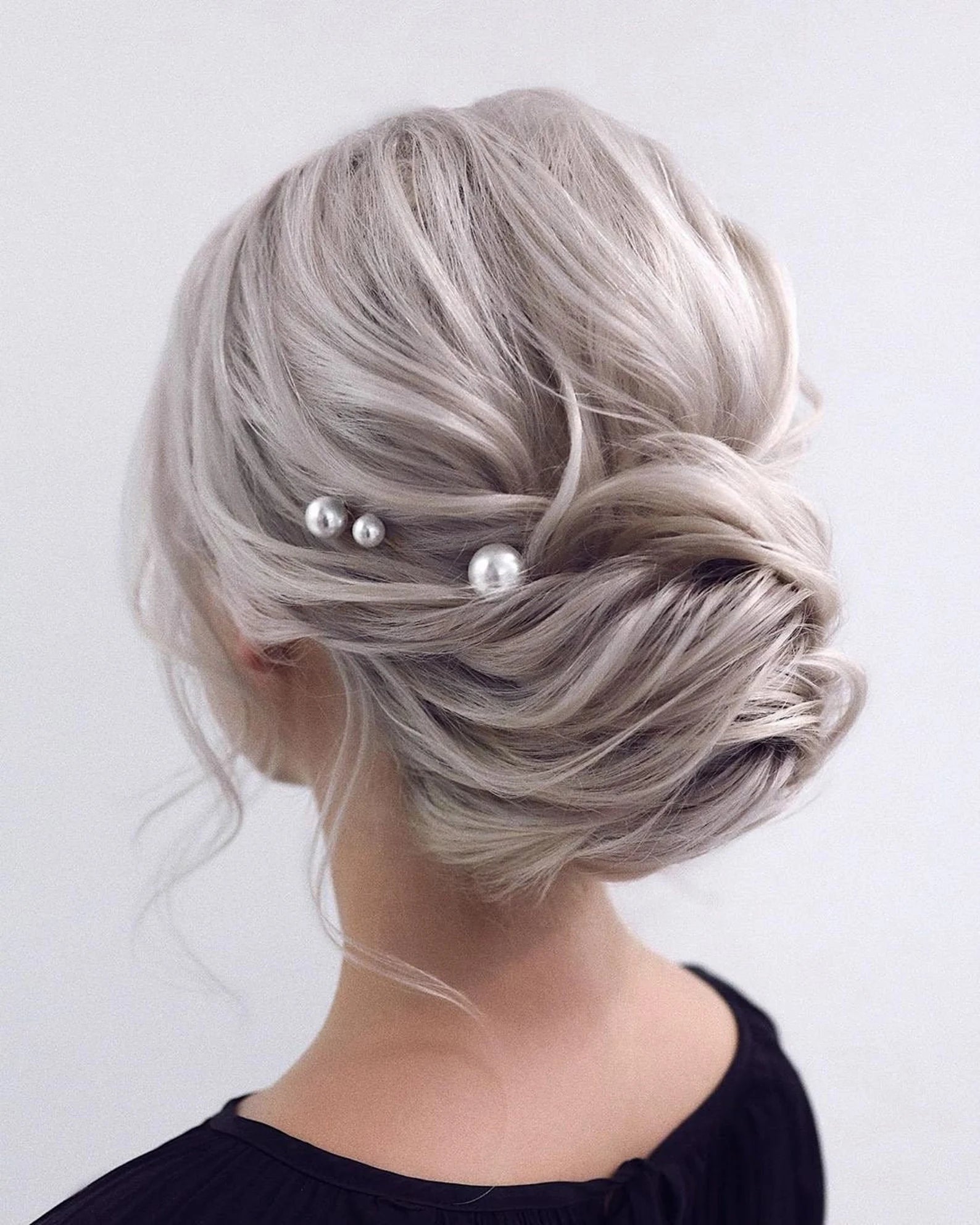 Pearl Wedding hair pins - Linda