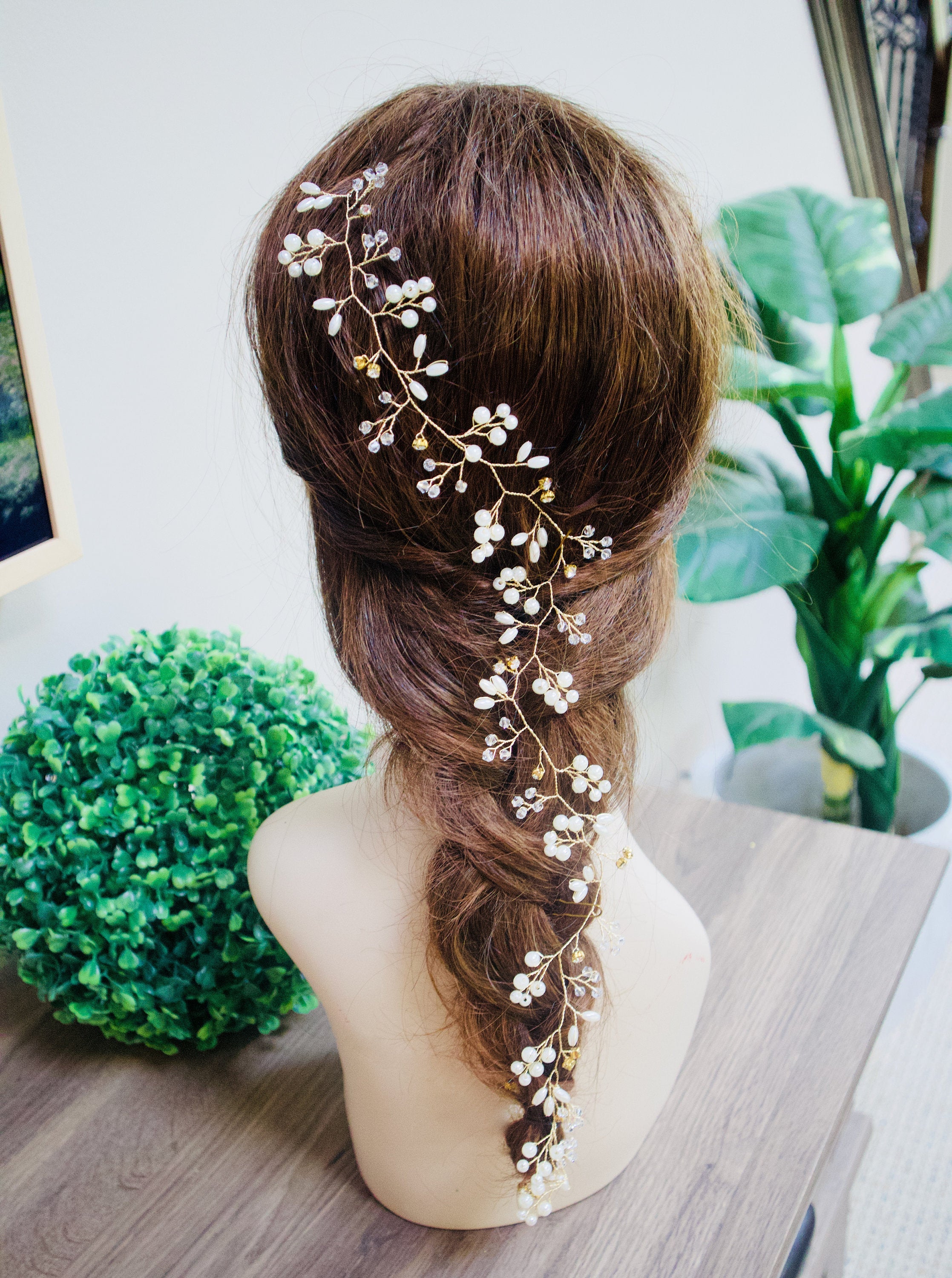 Nichole - Wedding Hair Vine