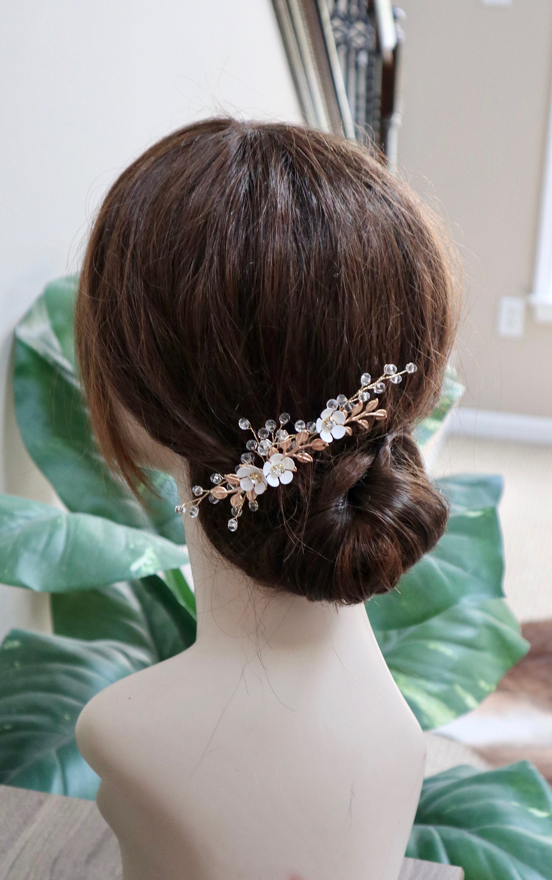 Bridal hair pins Wedding Hair pins  Bridal hair comb Bridal headpiece Wedding hair accessories Wedding hair piece Bridal Hair Accessories