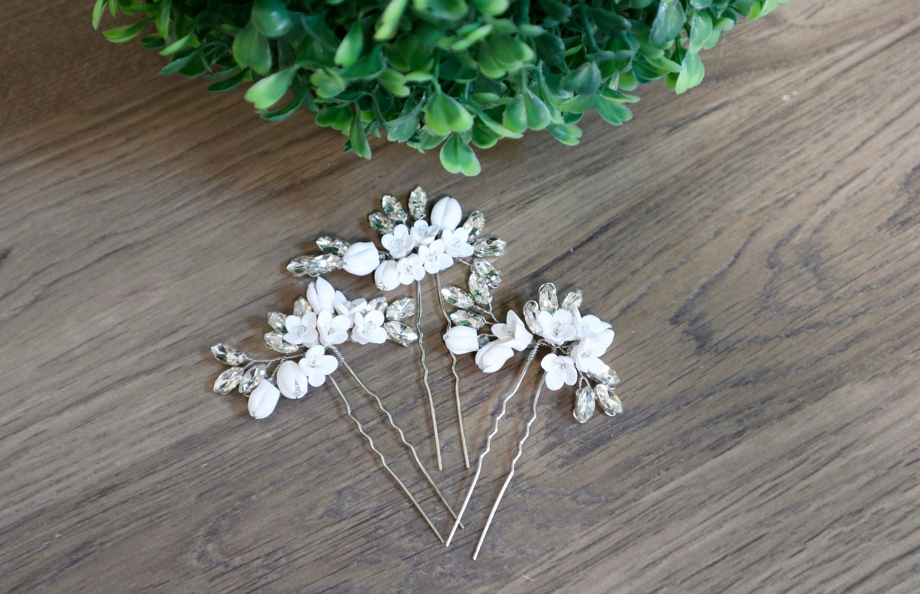 Bridal Hair pins Wedding Hair pins Bridal hair accessories Wedding Hair Accessories Bridal Hair comb Bridesmaids gift Bridesmaids Hair pins