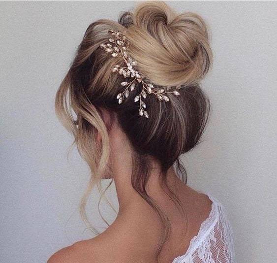 Bridal hair comb - Jaime