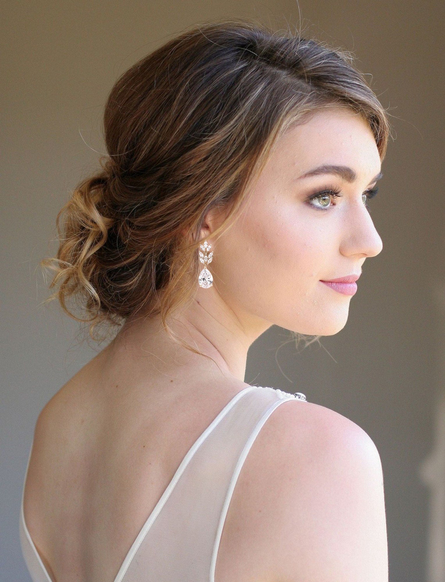 Melinda - Bridal hair piece