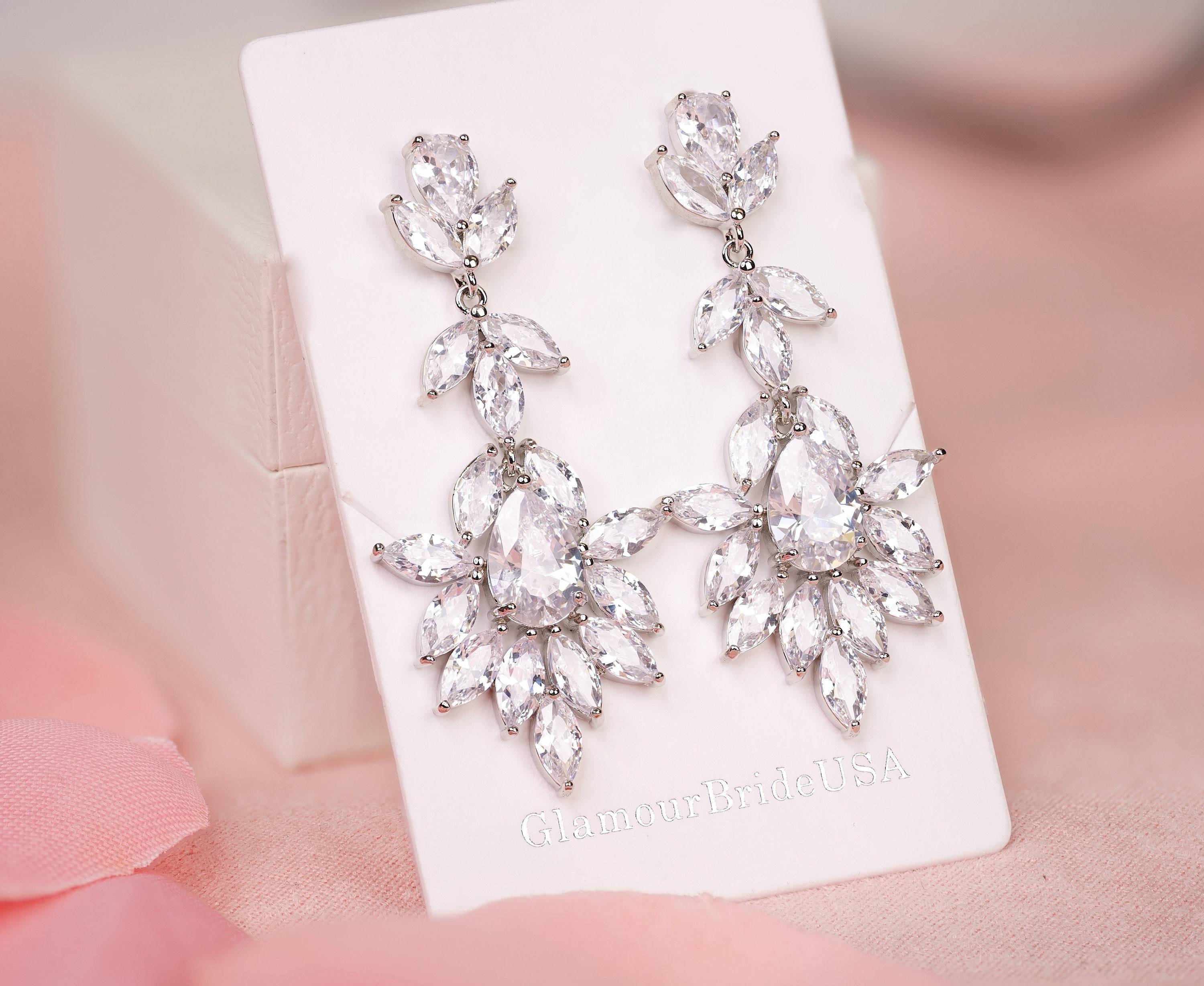 Danielle-Crystal Bridal Earring