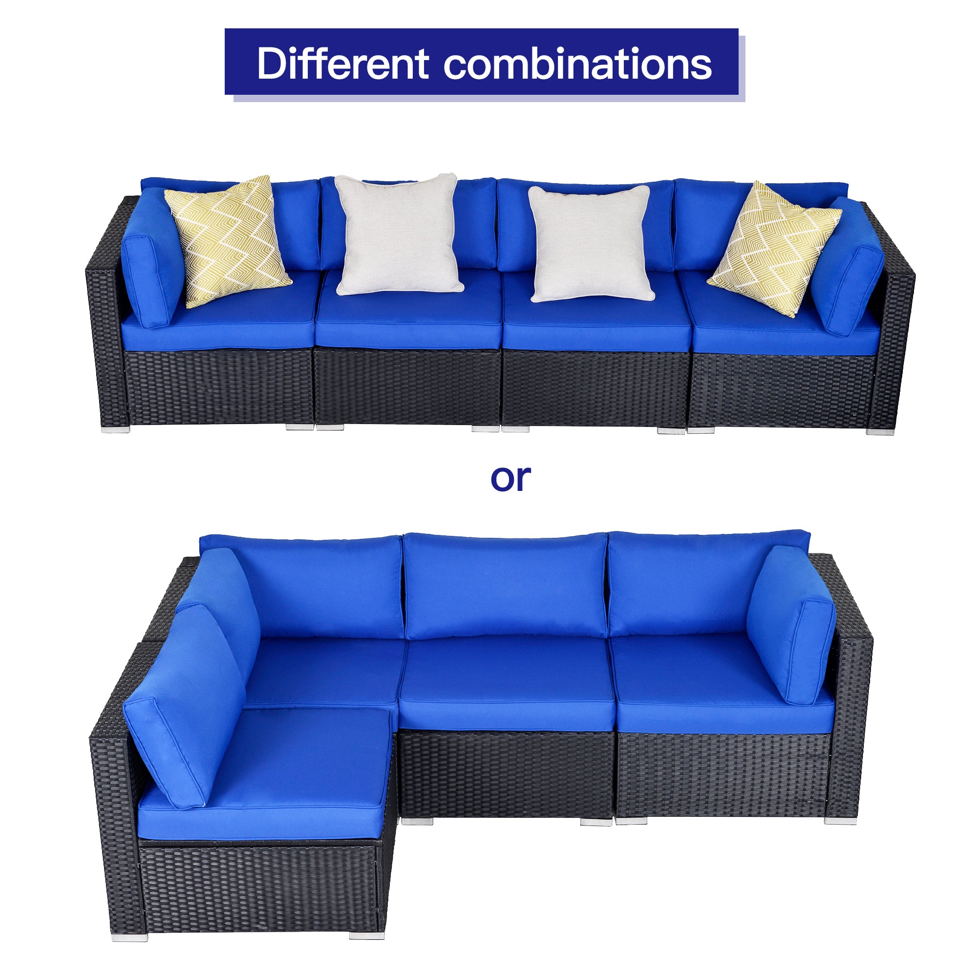 4 Piece Sectional Set