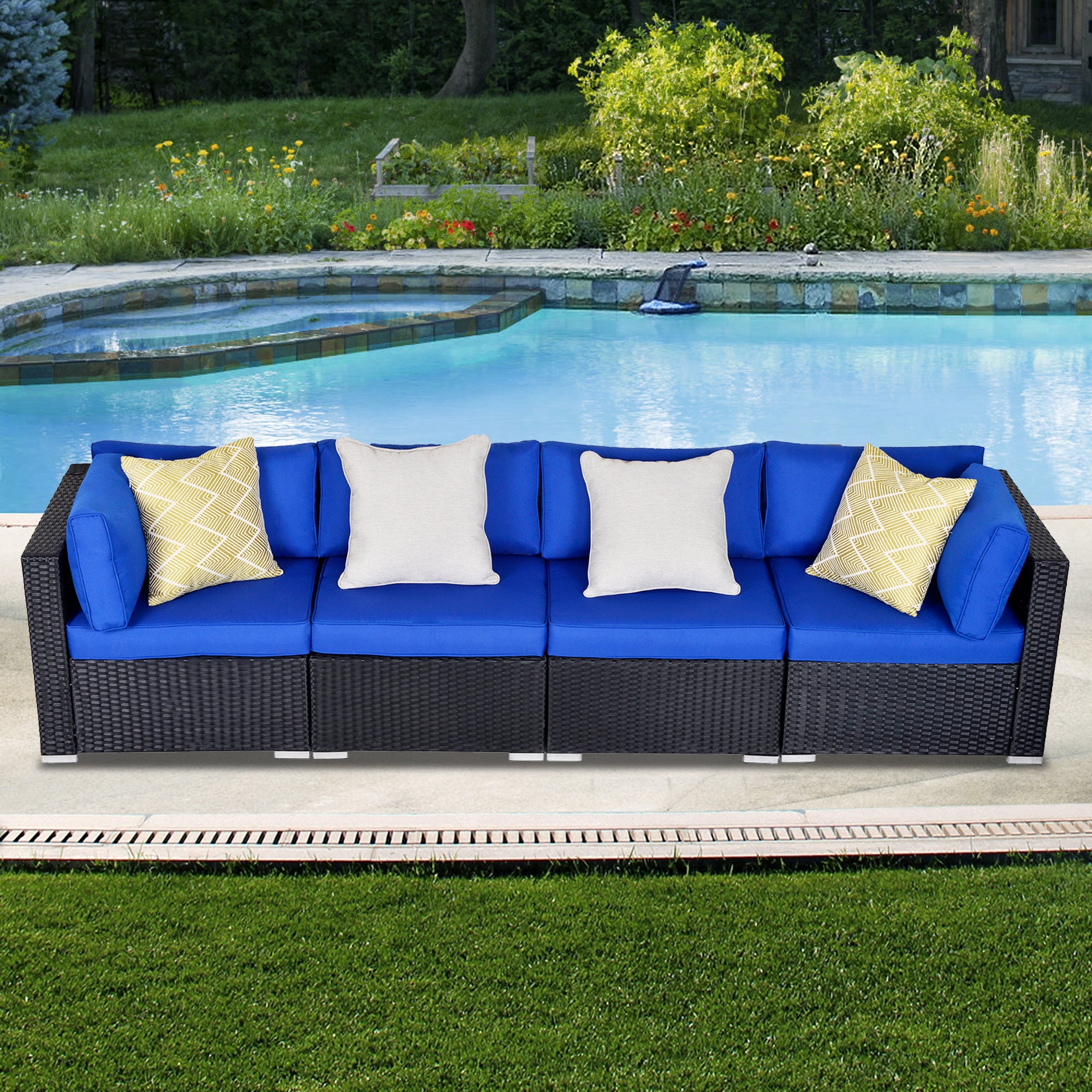 4 Piece Sectional Set