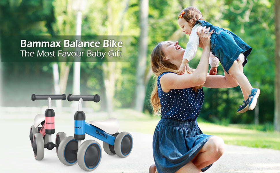 Bammax balance bike For 1~2-year-old Baby is a good gift for baby-PH1003P-S-mus