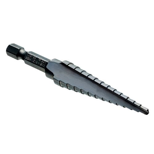 IDEAL 35-521 Quick Change Step Drill Bit, 1/8