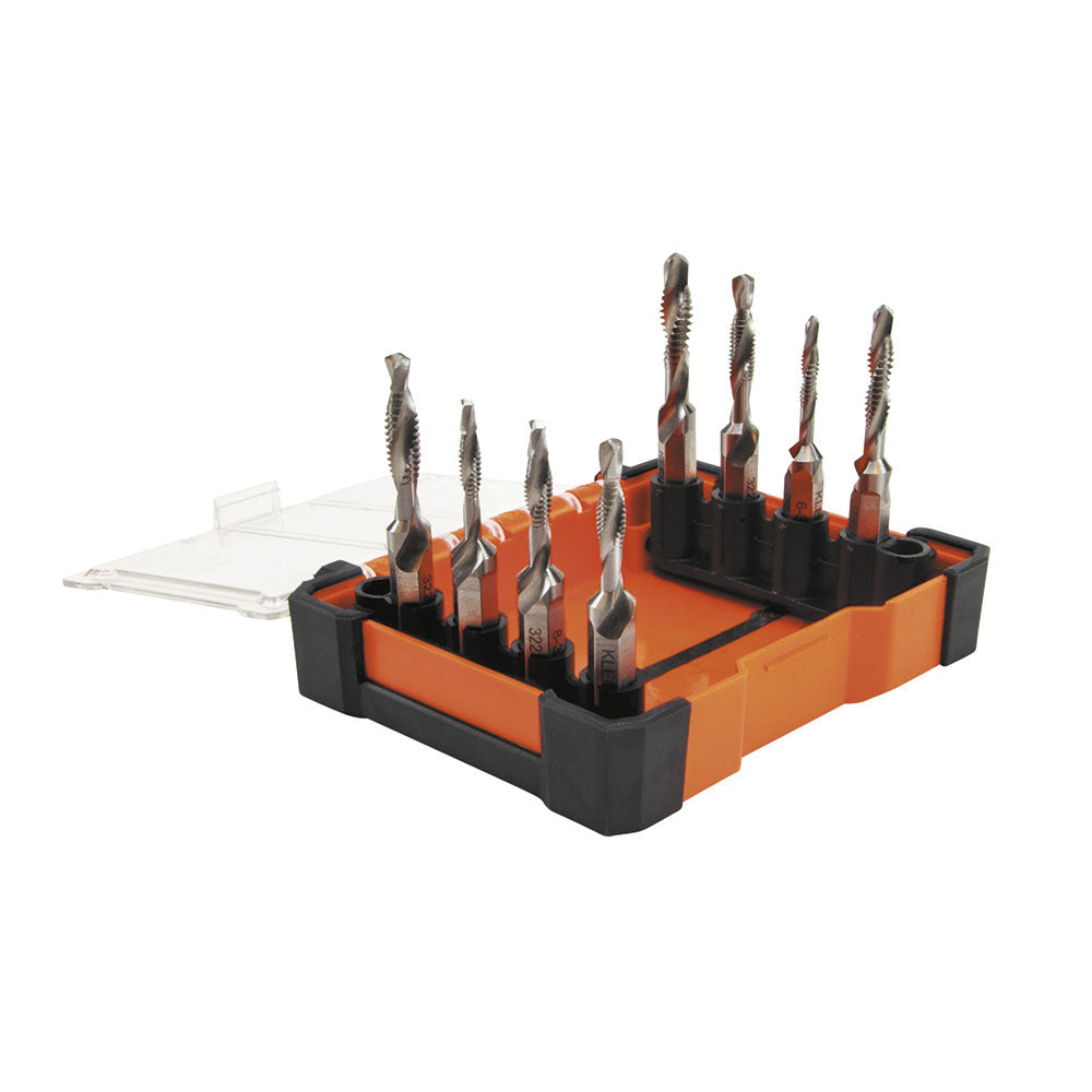 Klein 32217 Drill Tap Tool Kit, 8-Piece