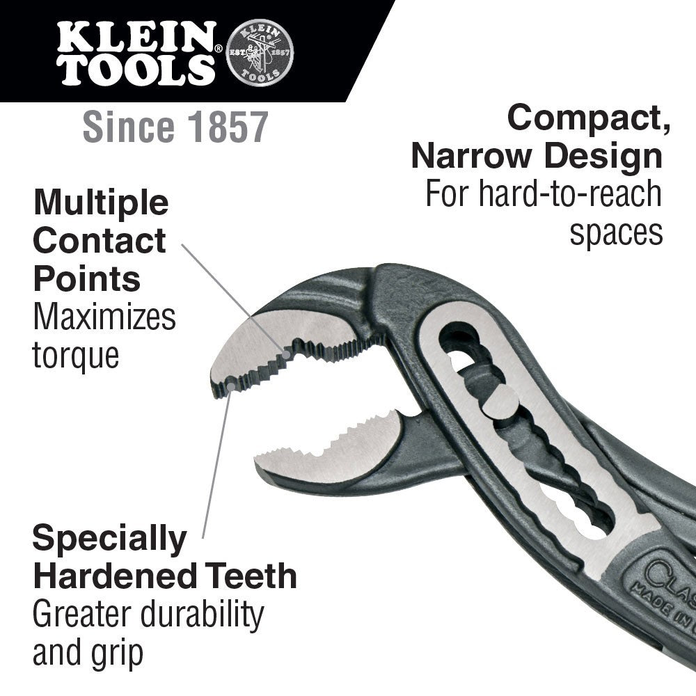 Klein D504-7 Classic Klaw Pump Pliers, 7