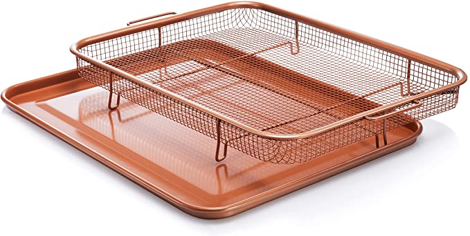 Gotham Steel Non-Stick Ti-Ceramic Heat Circulating Crisper Tray