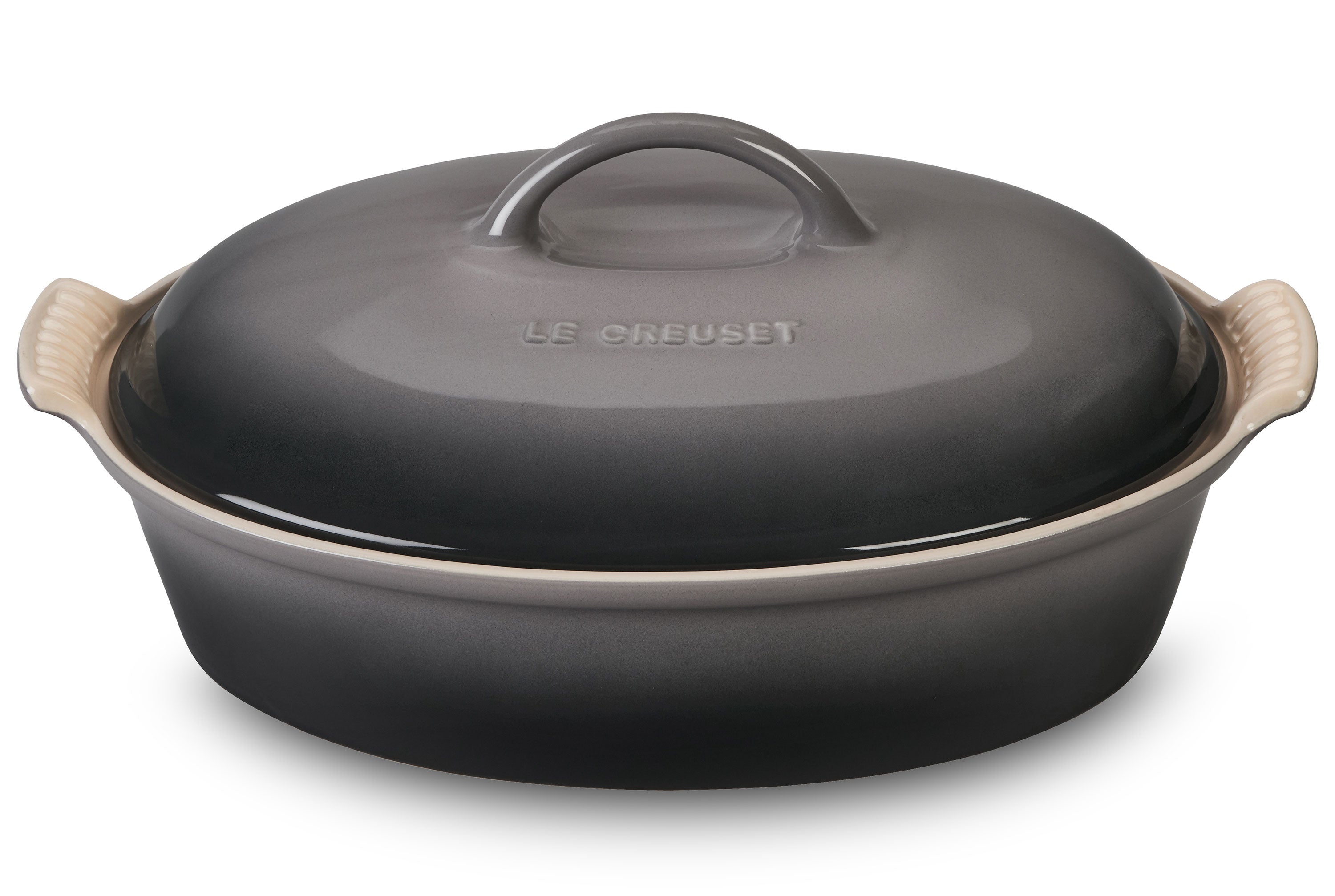 Le Creuset Stoneware 2.5 Qt. Covered Oval Casserole