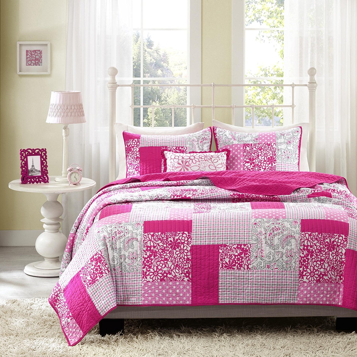 Mi Zone  Abbey 4-Pc. Full/Queen Coverlet Set