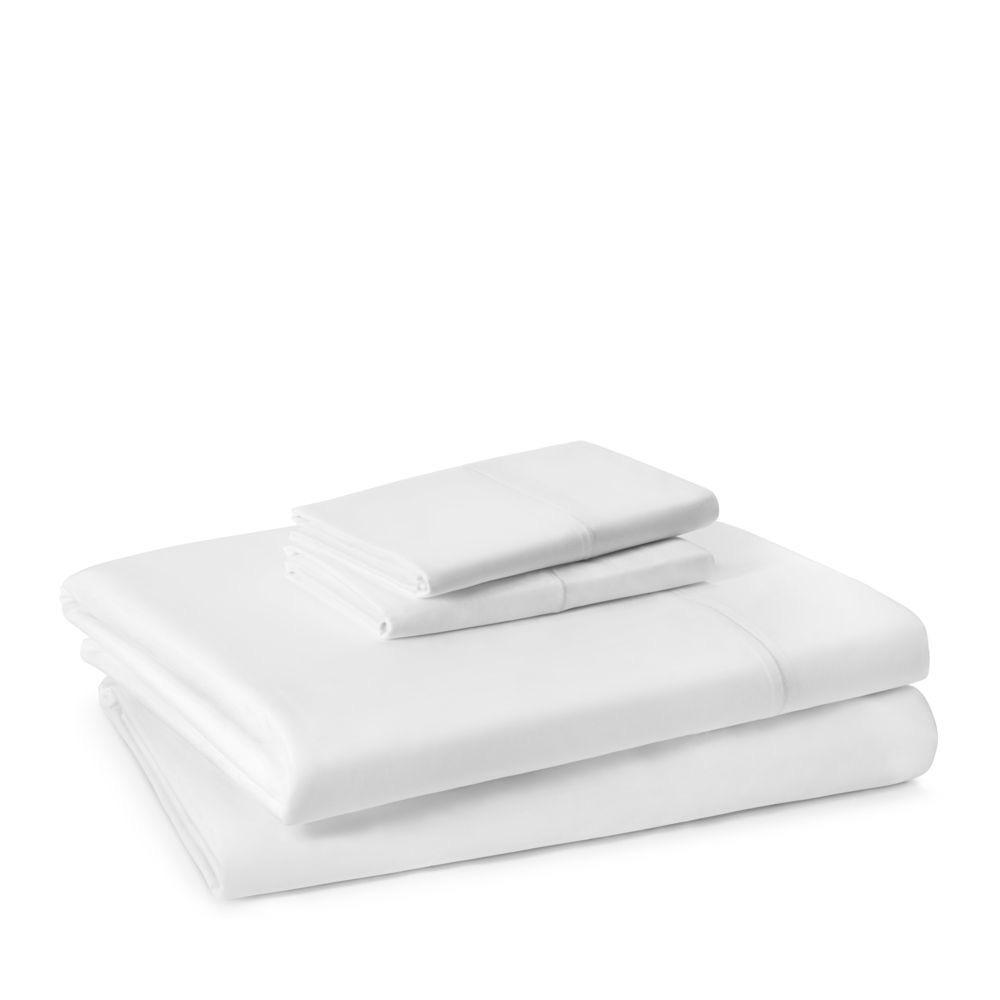Oake Solid Sheet Set, White.