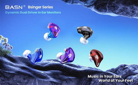 basn in ear monitor headphone for musician singer drummer shure iem westone earphone KZ in ear sennheiser custom in ear factory and manufacturer OEM ODM supplier and agent